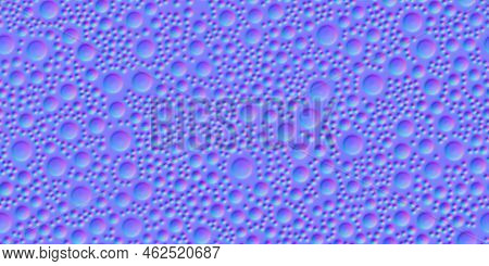 Normal Map Of Seamless Milk Shake Texture 3d Rendering