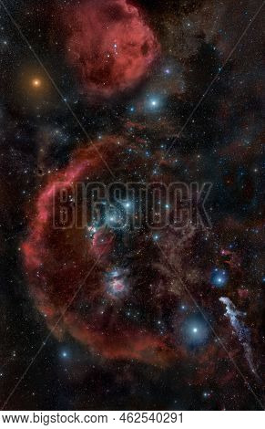 Orion Constellation In The Northern Celestial Hemisphere.