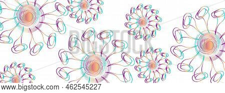 Coronavirus Symbol Background Design. Coronavirus 2019-ncov. Corona Virus Icon Isolated