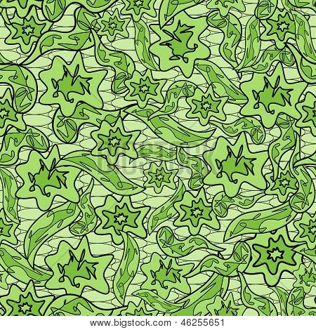 Astratta a base di erbe Camouflage Pattern