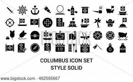 Illustration Vector And Logo Columbus Weapon Icon Perfect. Icon Sign From Modern Collection For Mobi
