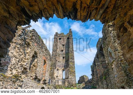 Okor - Ruins Of Medieval Castle Near Prague, Czech Republic
