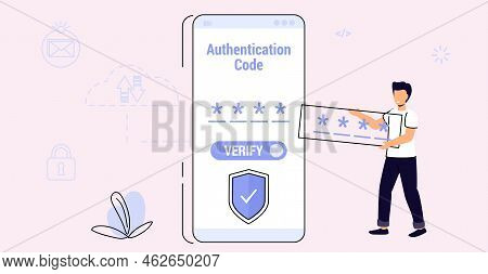 Otp Authentication Secure Verification One-time Password For Secure