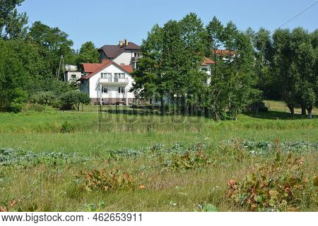 Bright, Doll-like, Stylish Houses, Private Buildings Are Located Around The Amazing Nature, The Bug 