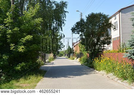 Bright, Doll-like, Stylish Houses, Private Buildings Are Located Around The Amazing Nature, The Bug 