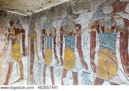 Tomb Of Pharaohs Tausert And Setnakht In Valley Of The Kings, Luxor, Egypt