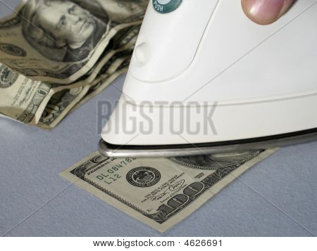Geld Geldwäsche Konzept 2