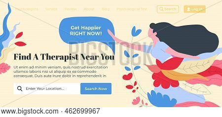 Find A Therapist Near You, Get Happier Right Now