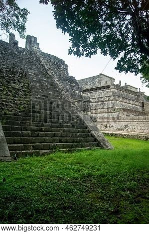 Kukulkan Temple In Chichen Itza Better Known As The Kukulkan Pyramid In Yucatan, Mexico