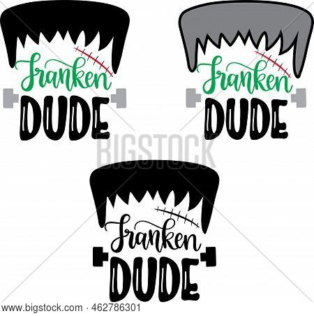Franken, Halloween Holiday, Happy Halloween, Vector Illustration File