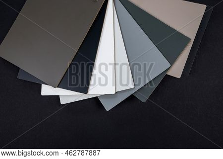 Wooden Veneer Samples Isolated On White Background.veneer Samples On A Black Background. Interior De