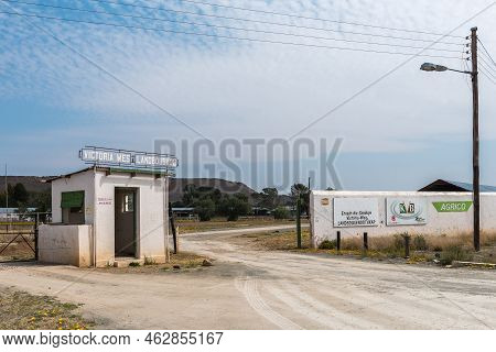 Victoria West, South Africa - Sep 2, 2022: Entrance To The Agriculture Showgrounds In Victoria West,