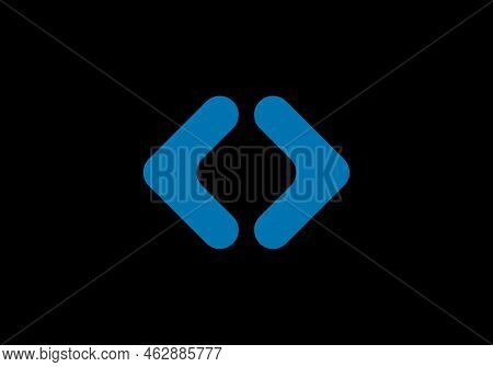 Coding Programming Abstract Logo Design For It, Health And Etc Companies Icon Vector Template Abstra