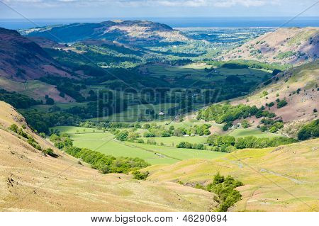 Hardknott Pass, Cumbria, Inglaterra