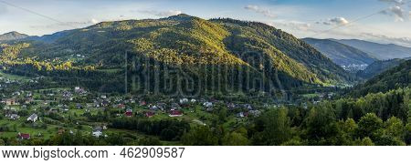 Carpathian Rural Landscape, Hutsulshchyna National Park, Ukraine