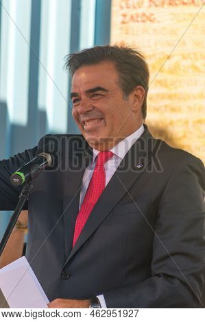 Gdansk, Poland - August 31, 2022: Vice-president Of The European Commission Margaritis Schinas On Th