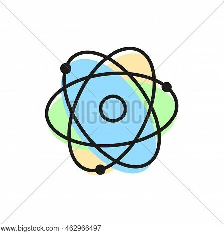 Science Icon. Construction Line Logo. Computer Technology Concept. Business Concept. Vector Illustra