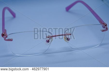 Rimless Glass Spectacle Transparent In Nature Lightweight