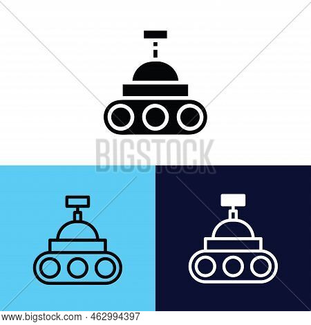 Illustration Vector And Logo Satellite. Sign From Modern Collection For Mobile Concept And Web Apps 