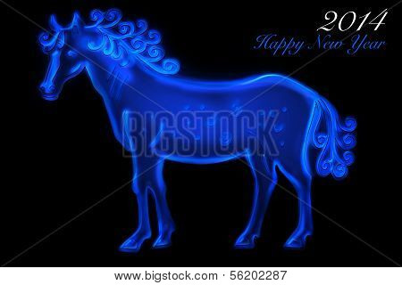 Blue Horse 2014