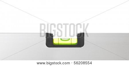 Standard bubble level. All on white background.