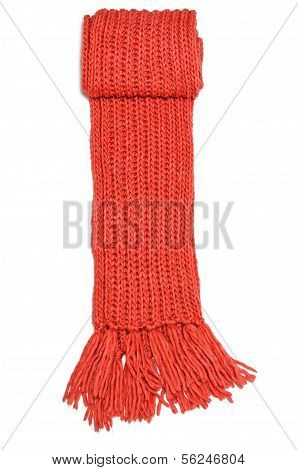 Wool Red Scarf