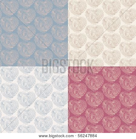 Valentine's Day Pattern Set