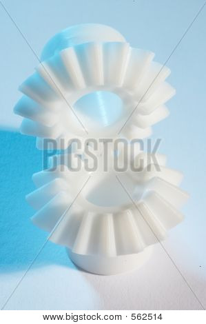 Dent blanches-roues