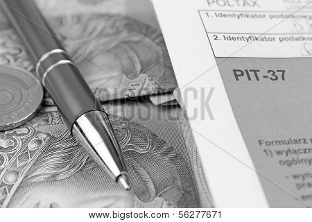 Polish income tax PIT-37
