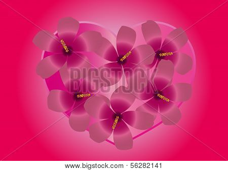Floral heart