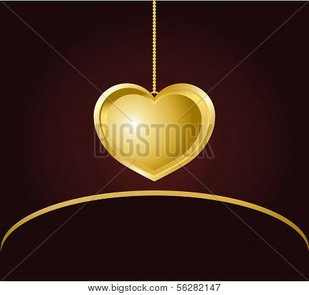 Golden heart