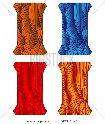 bizarre doodle letter