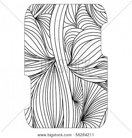 isolated bizarre typescript letter