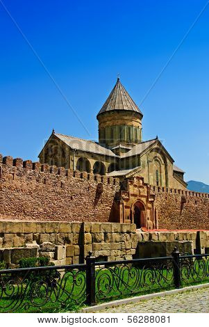 Church tower in Mtsheta