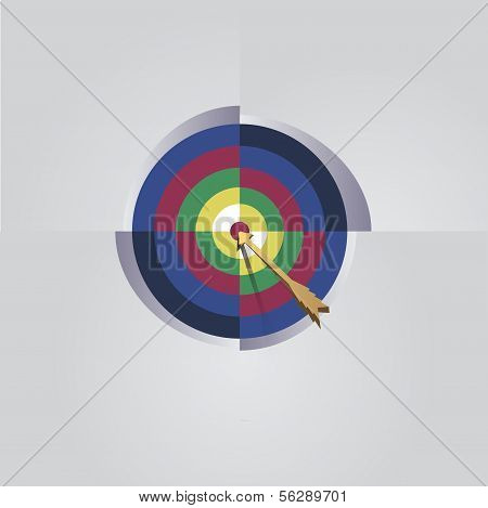 Target arrow
