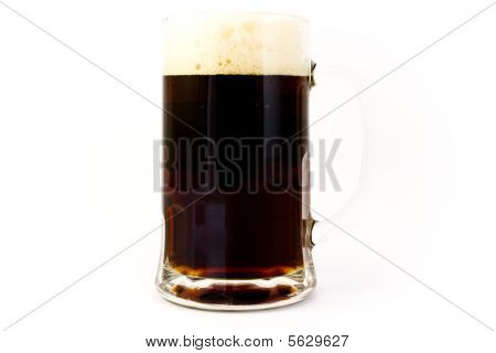Boccale di birra scura