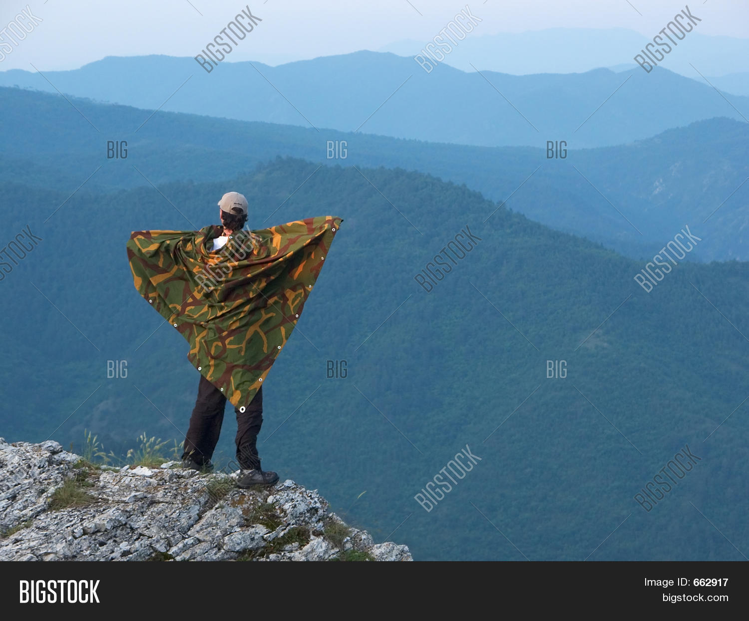 Man Standing On Edge Image & Photo (Free Trial) Bigstock