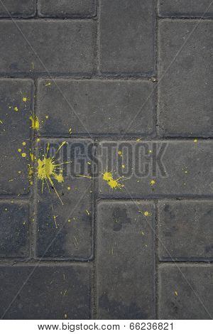 Splat On The Pavement