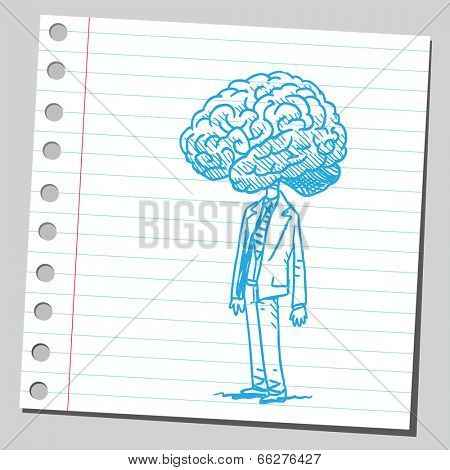 Big brain man