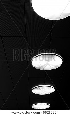 Abstract ceiling lamp