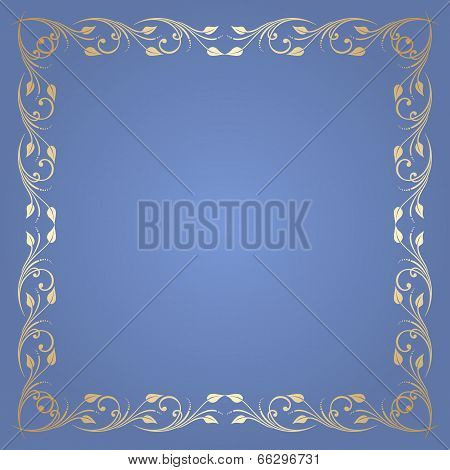 Vector Gold Ornament.
