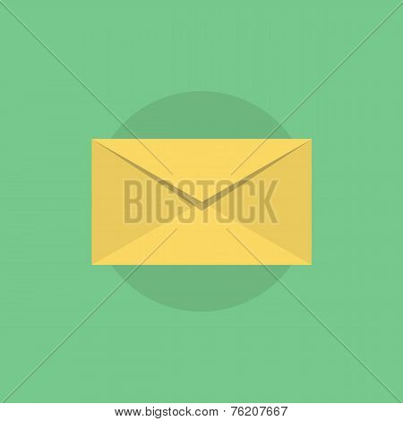 E-mail Flat Icon Illustration
