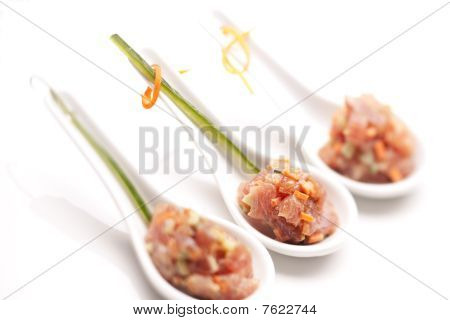 Tartara di tonno rosso