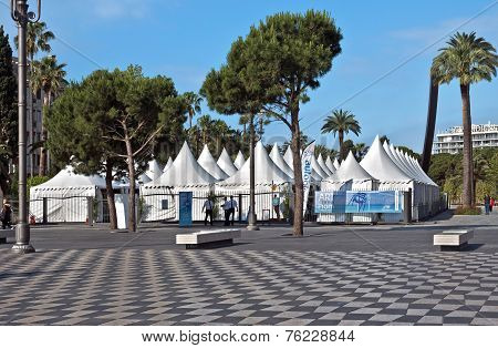 City Of Nice - Exibition On The Place Massena