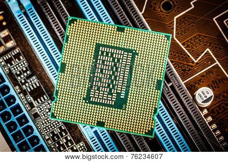 Modern processor and motherboard for a home computer