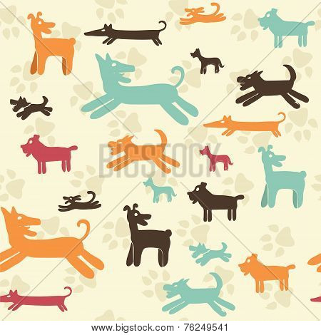 Dog Pattern - Illustration