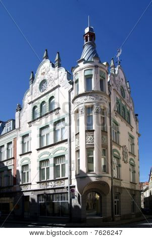 Bygning af gamle by