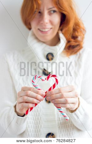 Candy Cane Heart