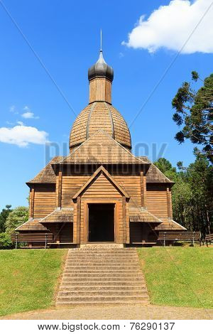 Church Of St. Michael, Ukrainian Memorial, Curitiba, Parana State, Brazil