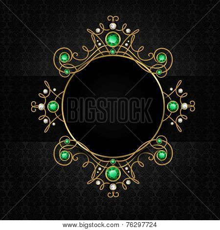Jewellery black frame